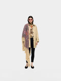 Trench Midi De Algodón Con Bolsillos