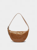 Bolso Hobo De Piel Con Tachuelas