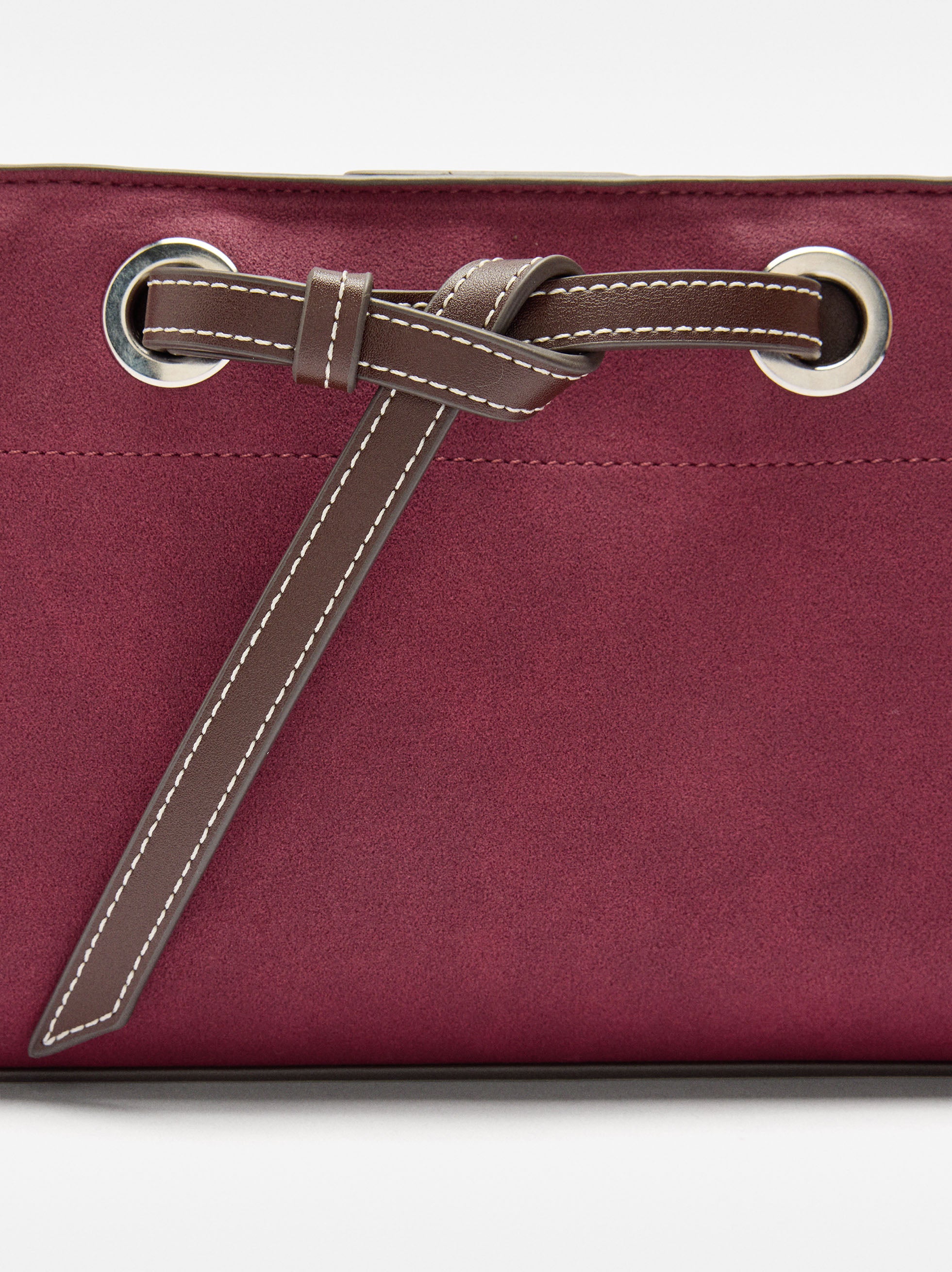 Bolso Bandolera Efecto Piel