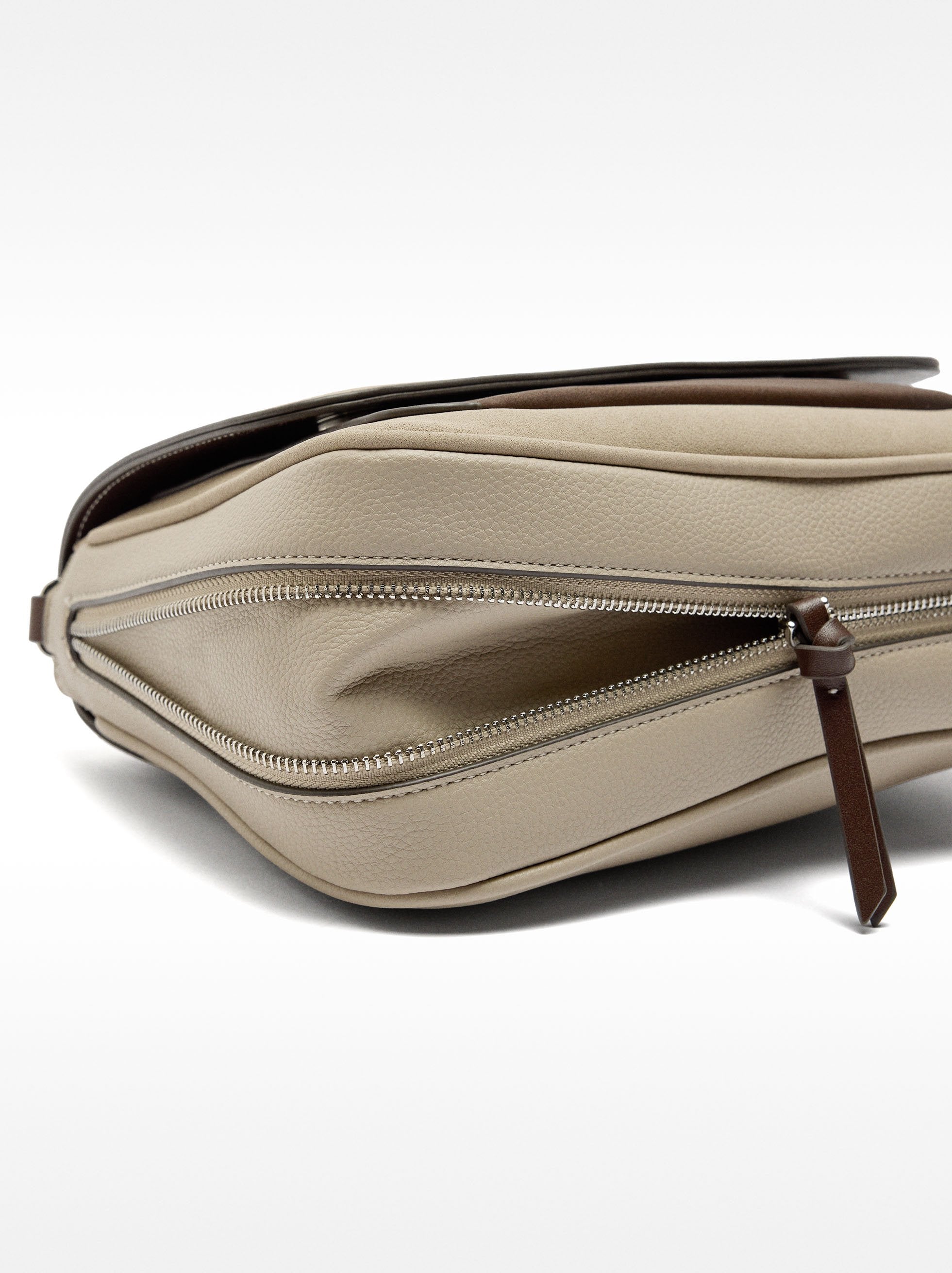 Bolso Bandolera Extensible Efecto Piel