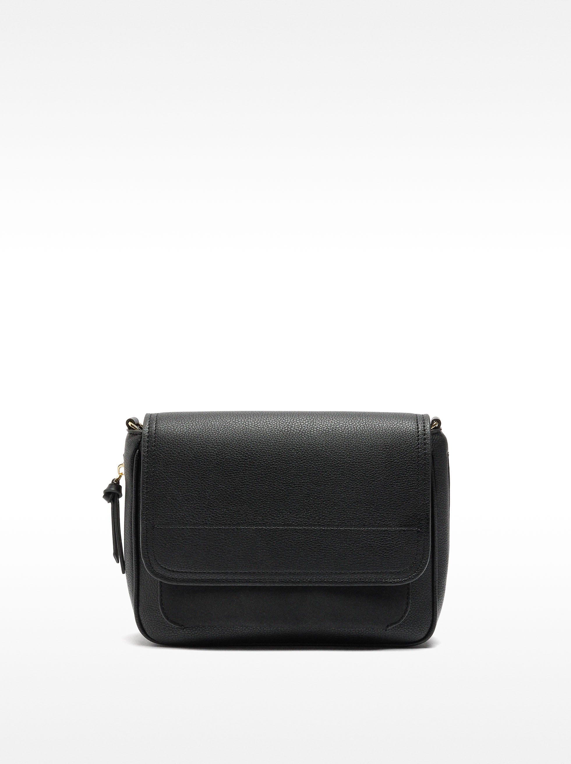 Bolso Bandolera Extensible Con Solapa
