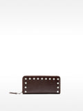 Cartera Efecto Craquelado Con Tachuelas