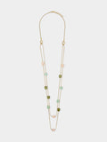 Collar Con Detalles De Resina