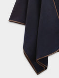 Poncho De Punto Con Detalle De Costura
