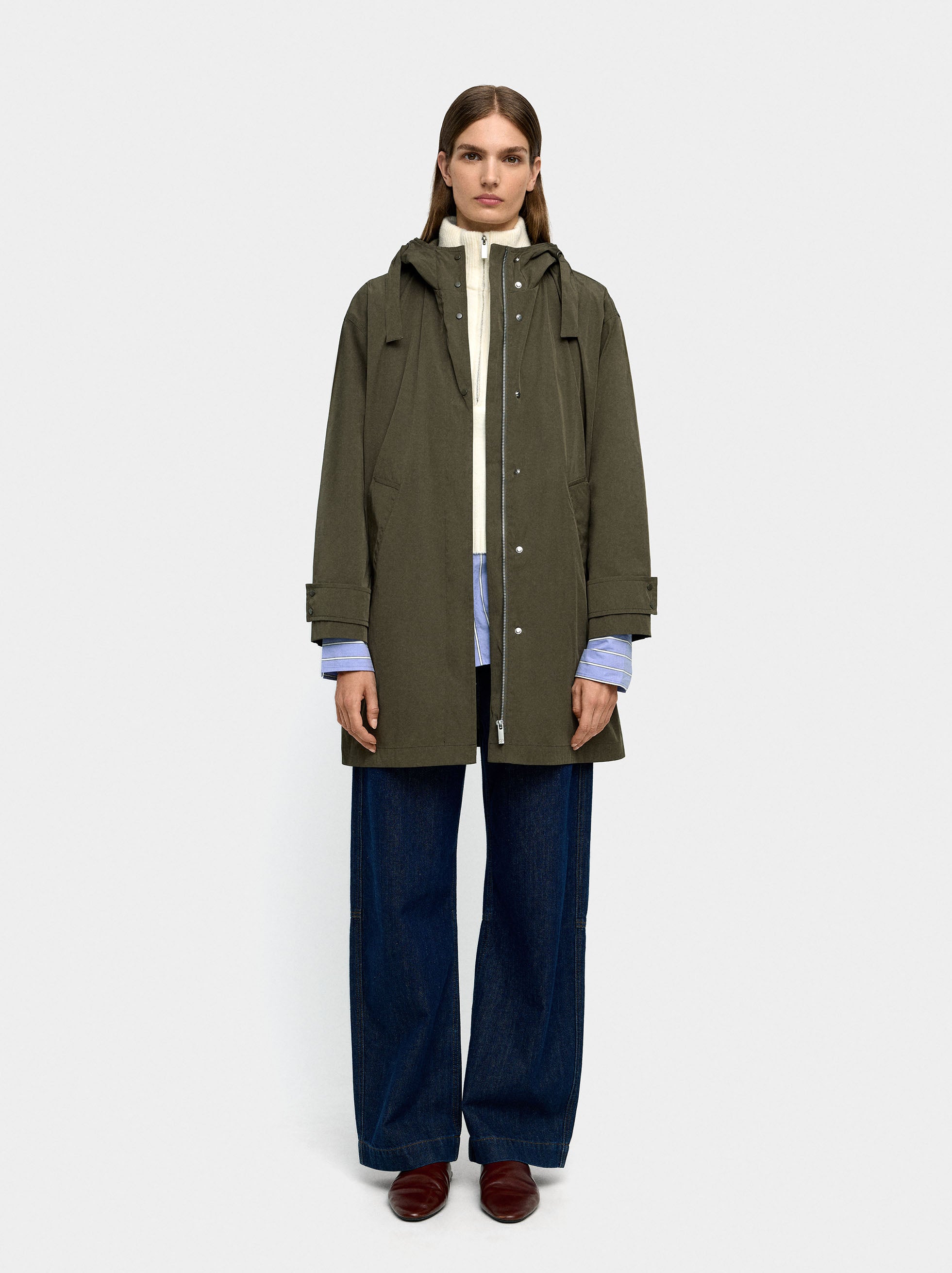 Parka Con Capucha