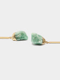 Pendientes Barra Con Piedras