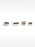 Set De Pendientes Bicolor
