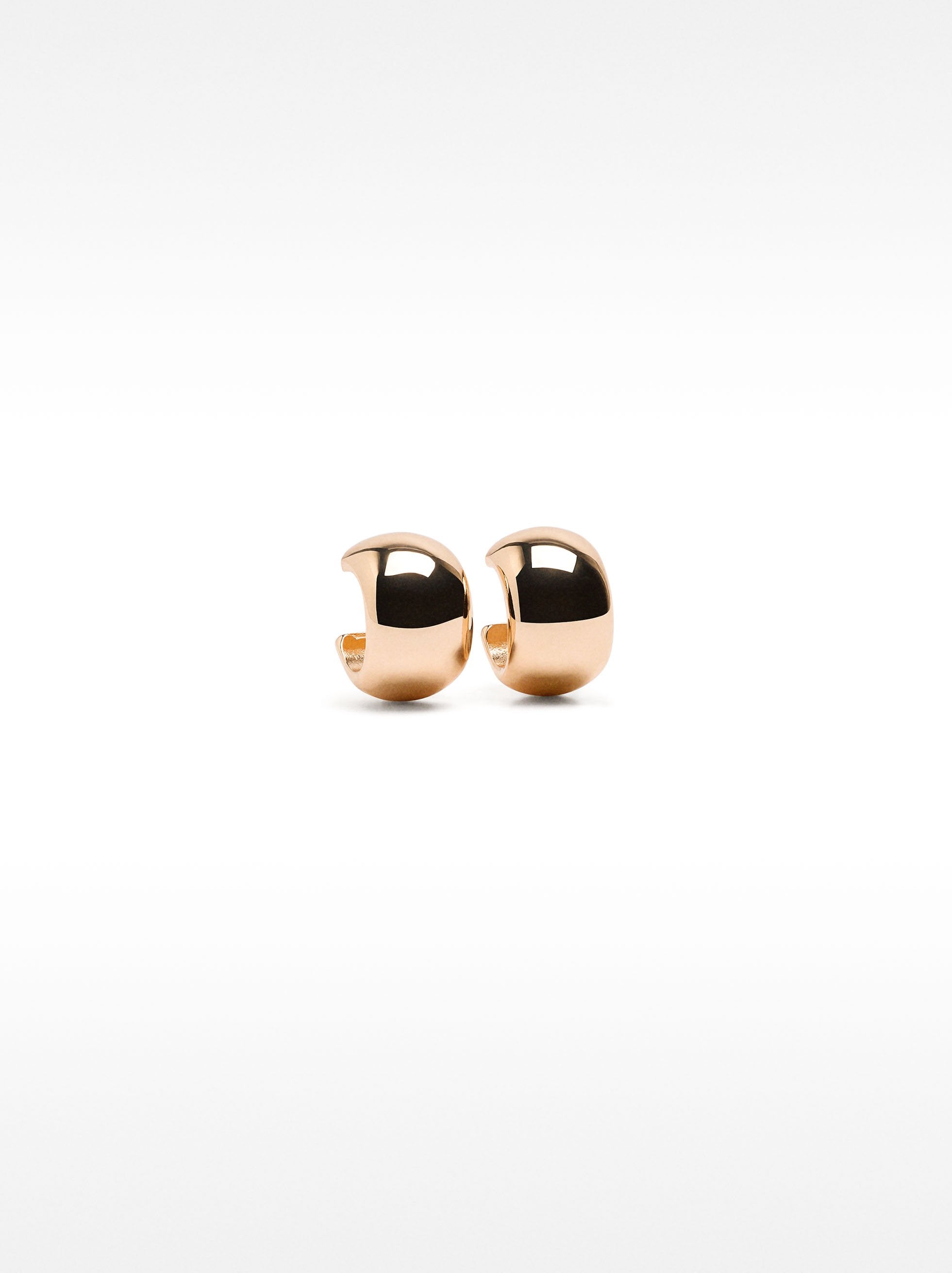 Set De Collar + Pendientes + Anillos Bicolor