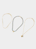 Set De Tres Collares Con Piedras