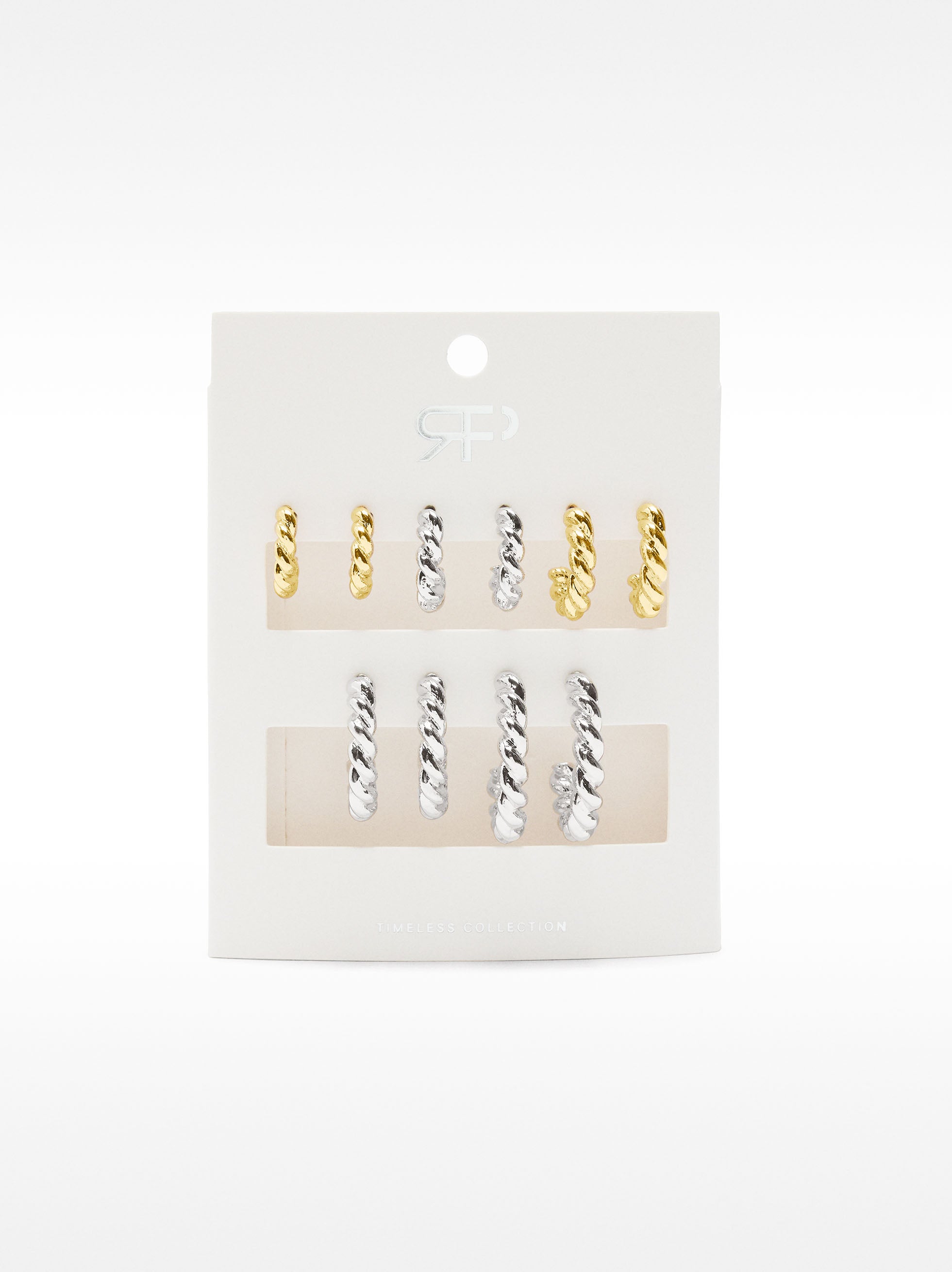 Set De Aros Trenzados