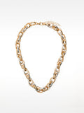 Set De Collar Con Pulsera Bicolor
