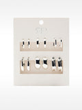 Set De Aros Plateados
