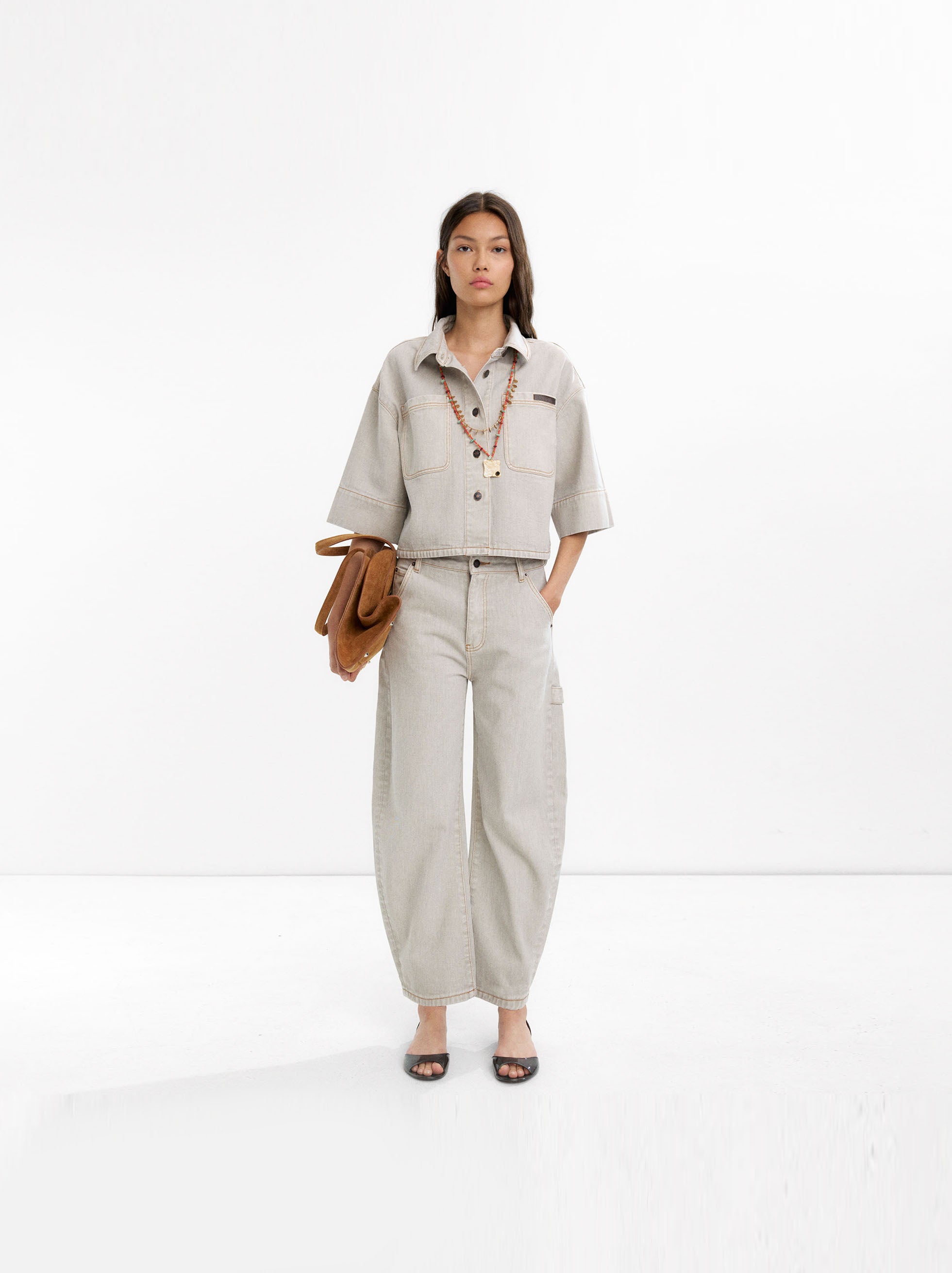 Pantalón Vaquero Barrel