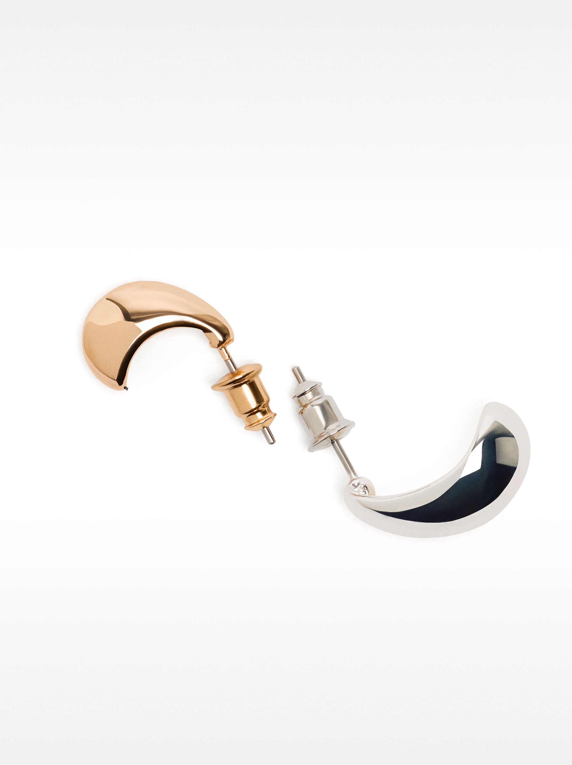 Set De Collar Bicolor Con Pendientes