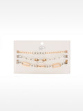 Set De Collares De Eslabones Bicolor