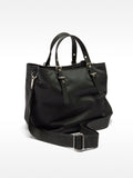 Bolso Tote De Nylon Con Colgante