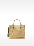 Bolso Tote De Nylon Con Colgante