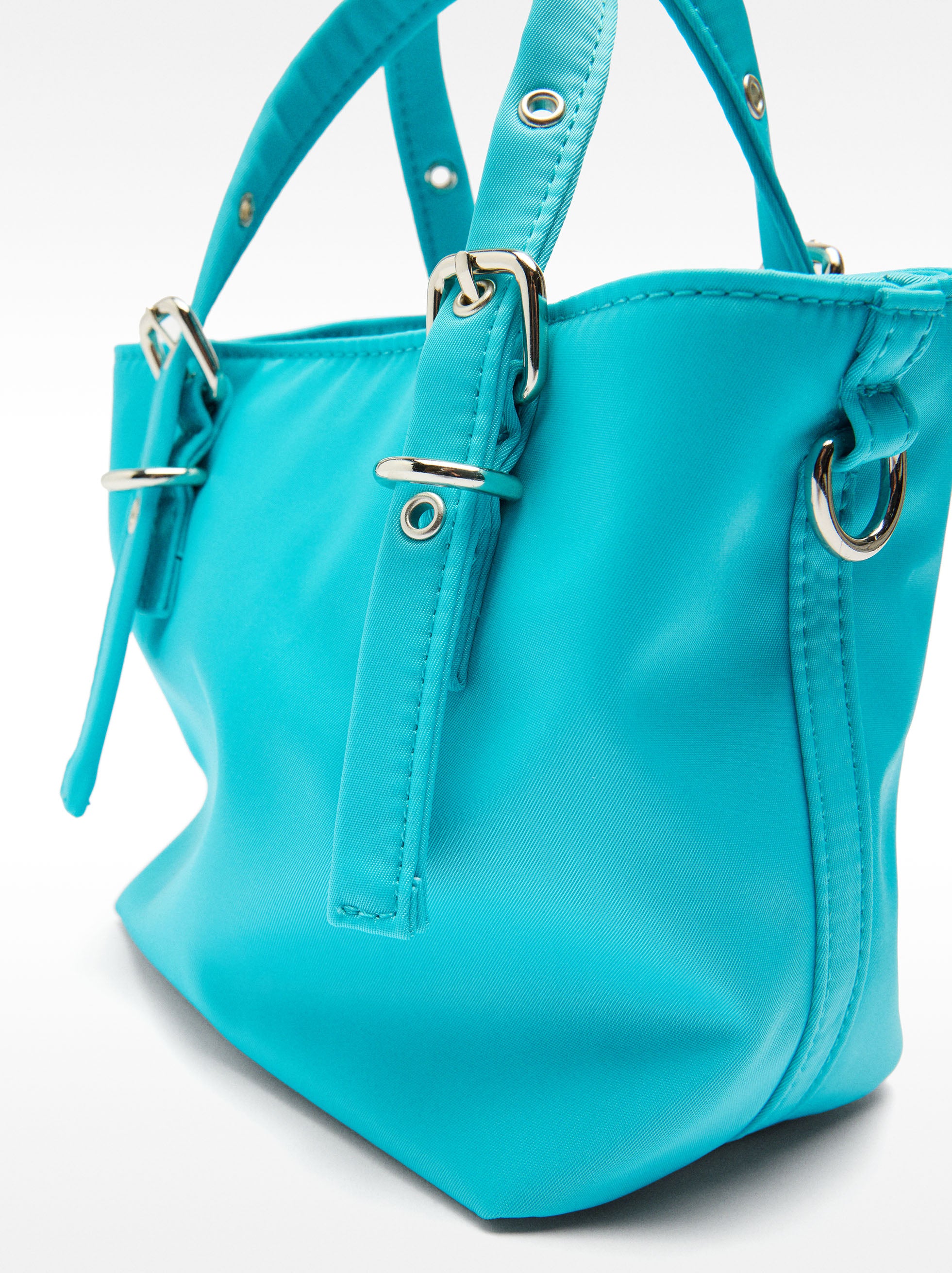 Bolso Tote De Nylon Xs