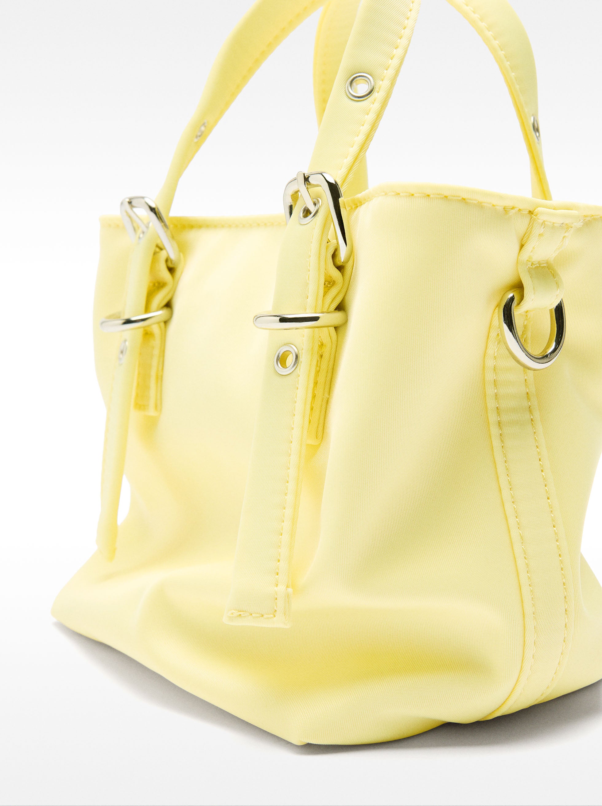 Bolso Tote De Nylon Xs