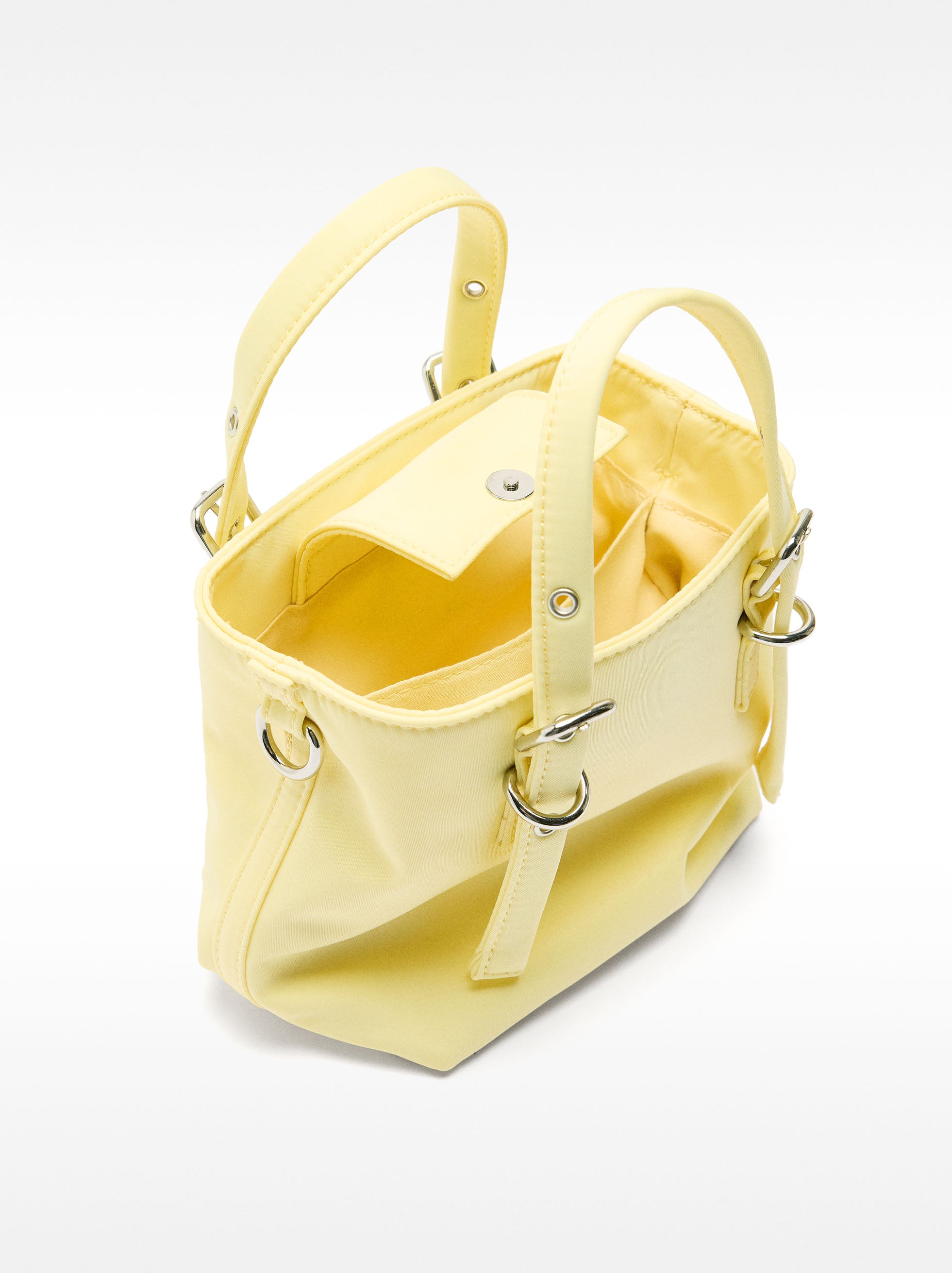 Bolso Tote De Nylon Xs