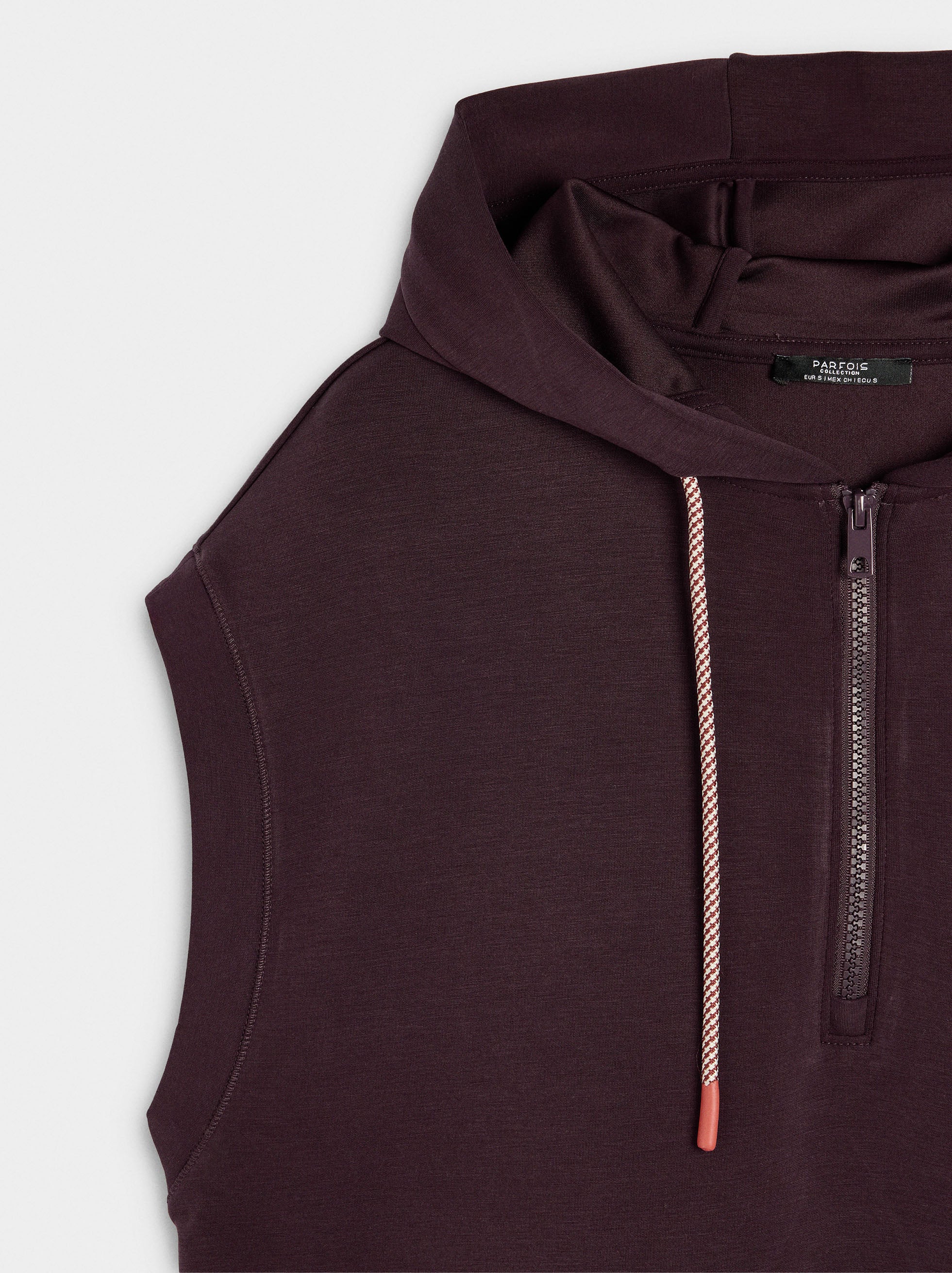 Sudadera Sin Mangas Tacto Suave