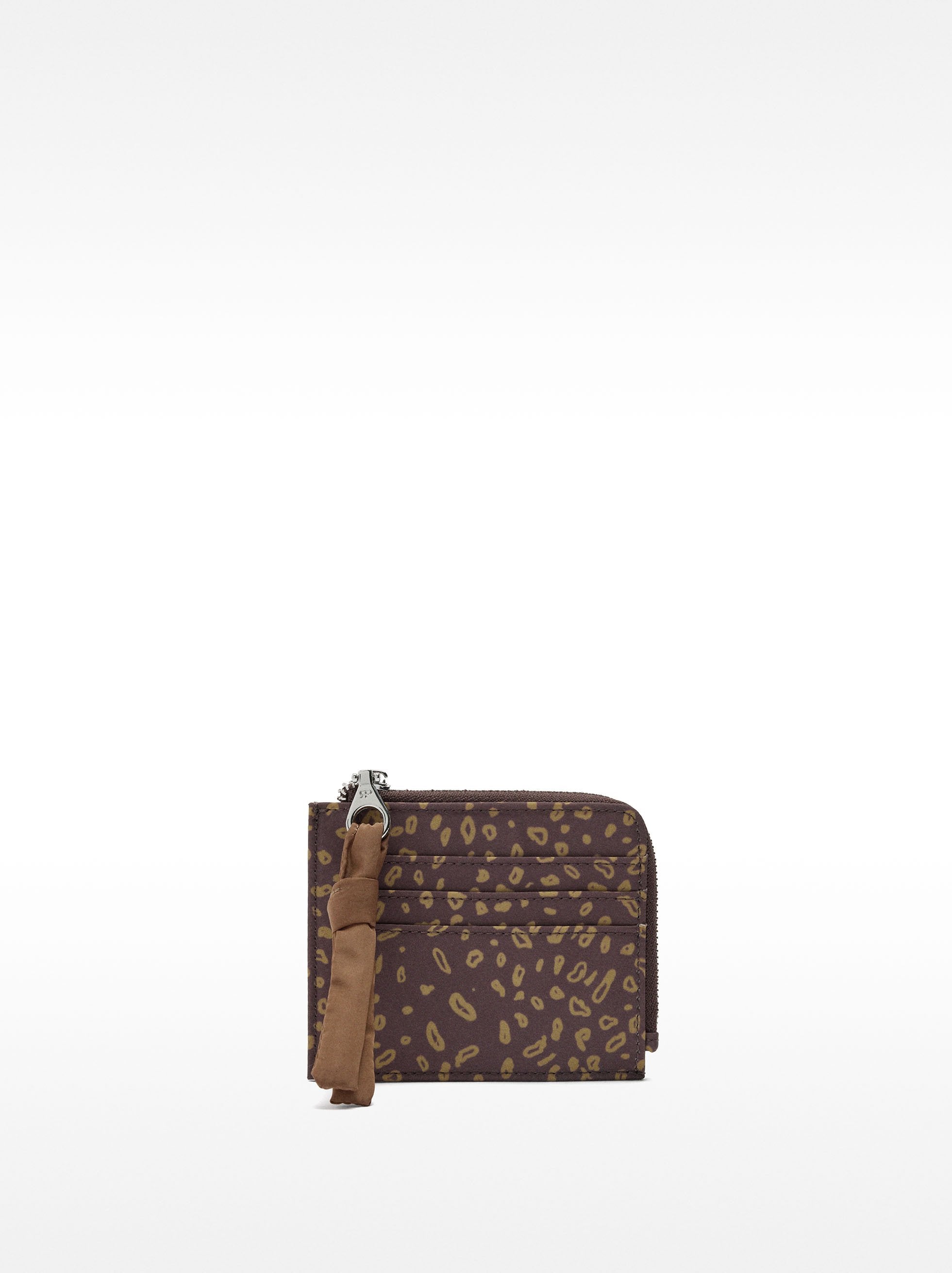 Tarjetero De Nylon Estampado