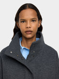 Chaqueta Con Cuello Alto
