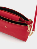 Bolso Bandolera Con Textura Suave