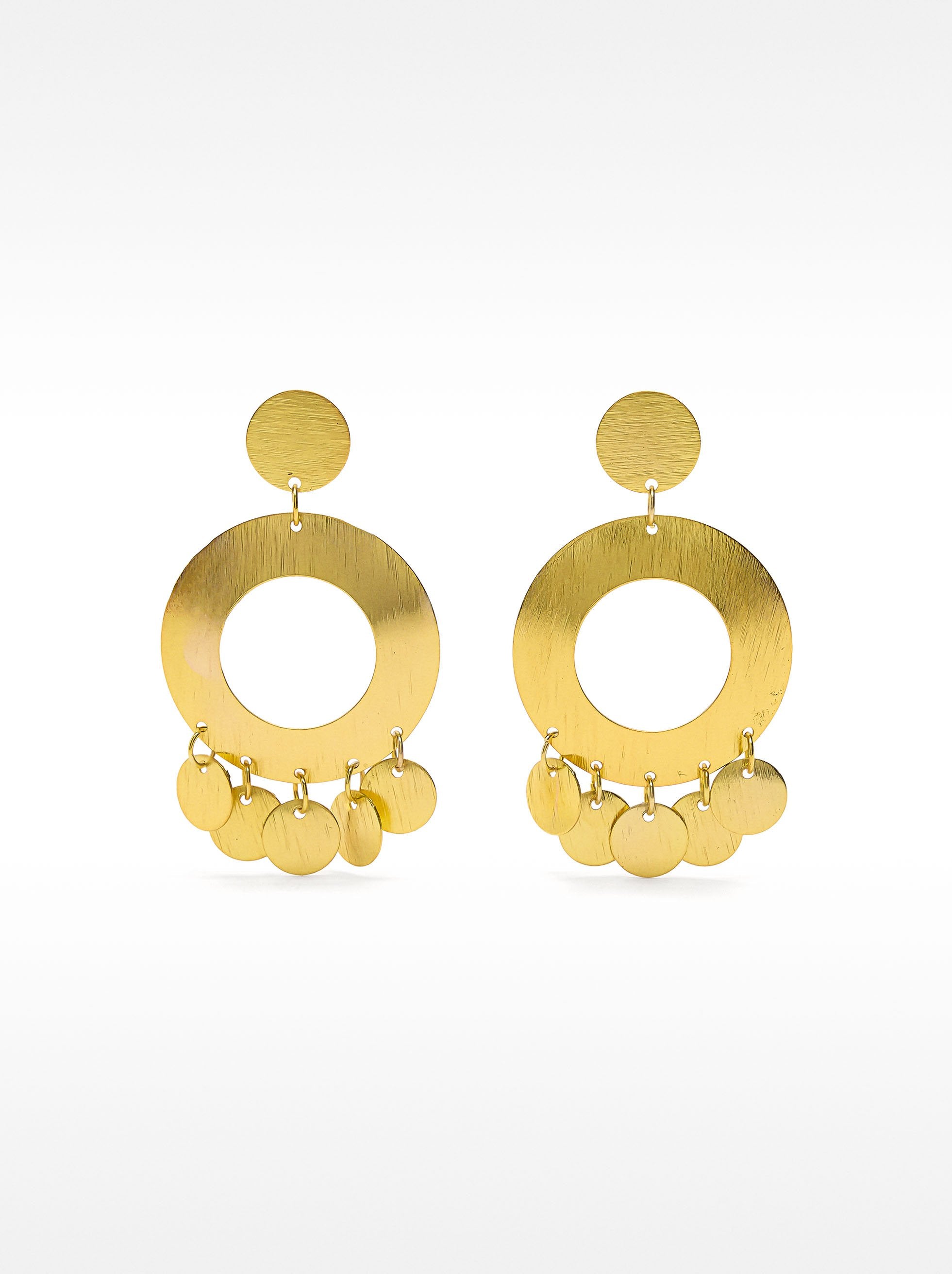 Pendientes Largos Redondos