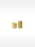 Set De Anillos Anchos De Brass