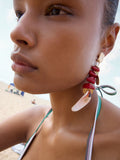 Pendientes Largos Maxi De Conchas