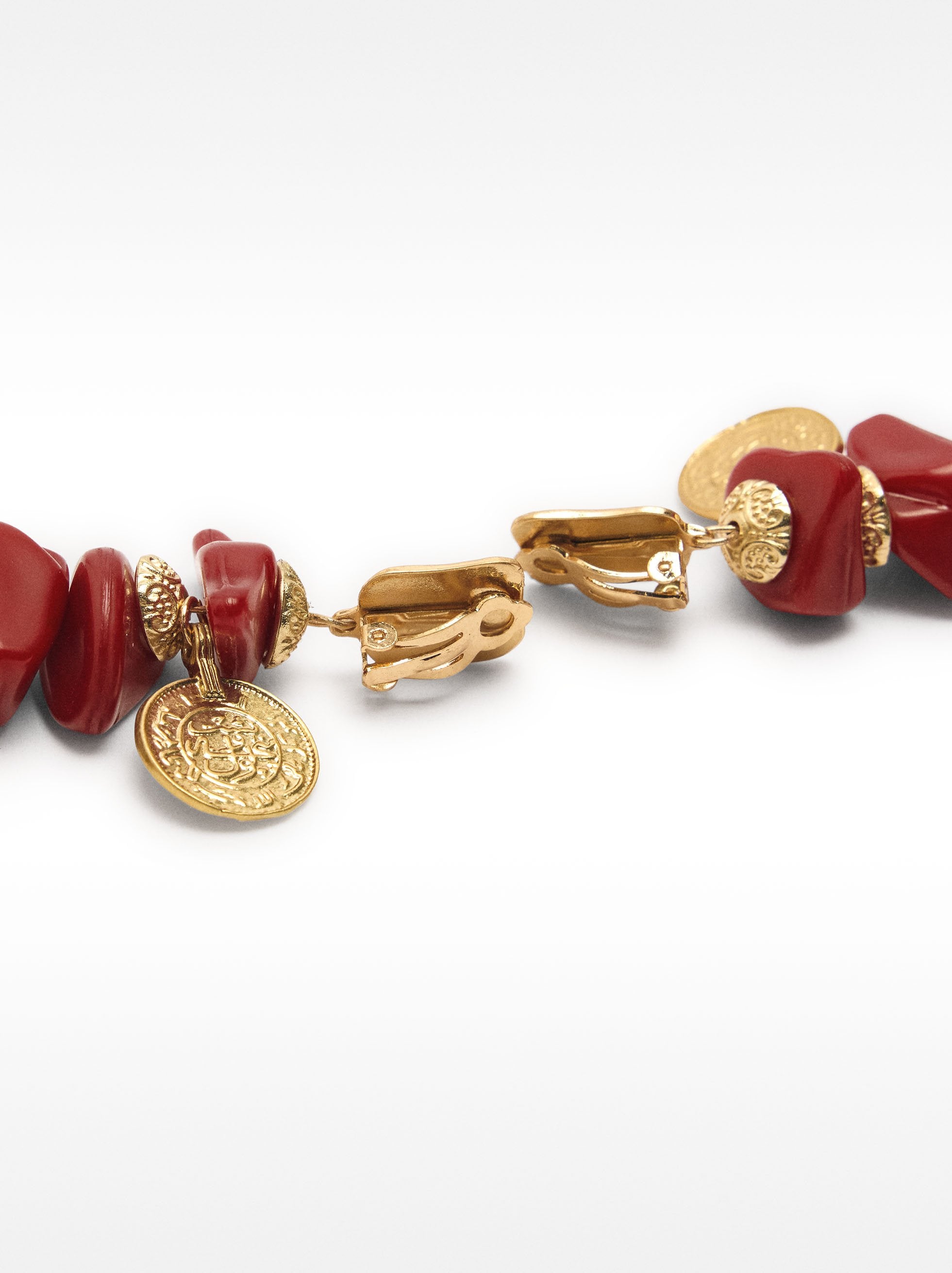 Pendientes Largos Maxi De Conchas