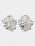 Pendientes Maxi De Flor Doble Esmaltados