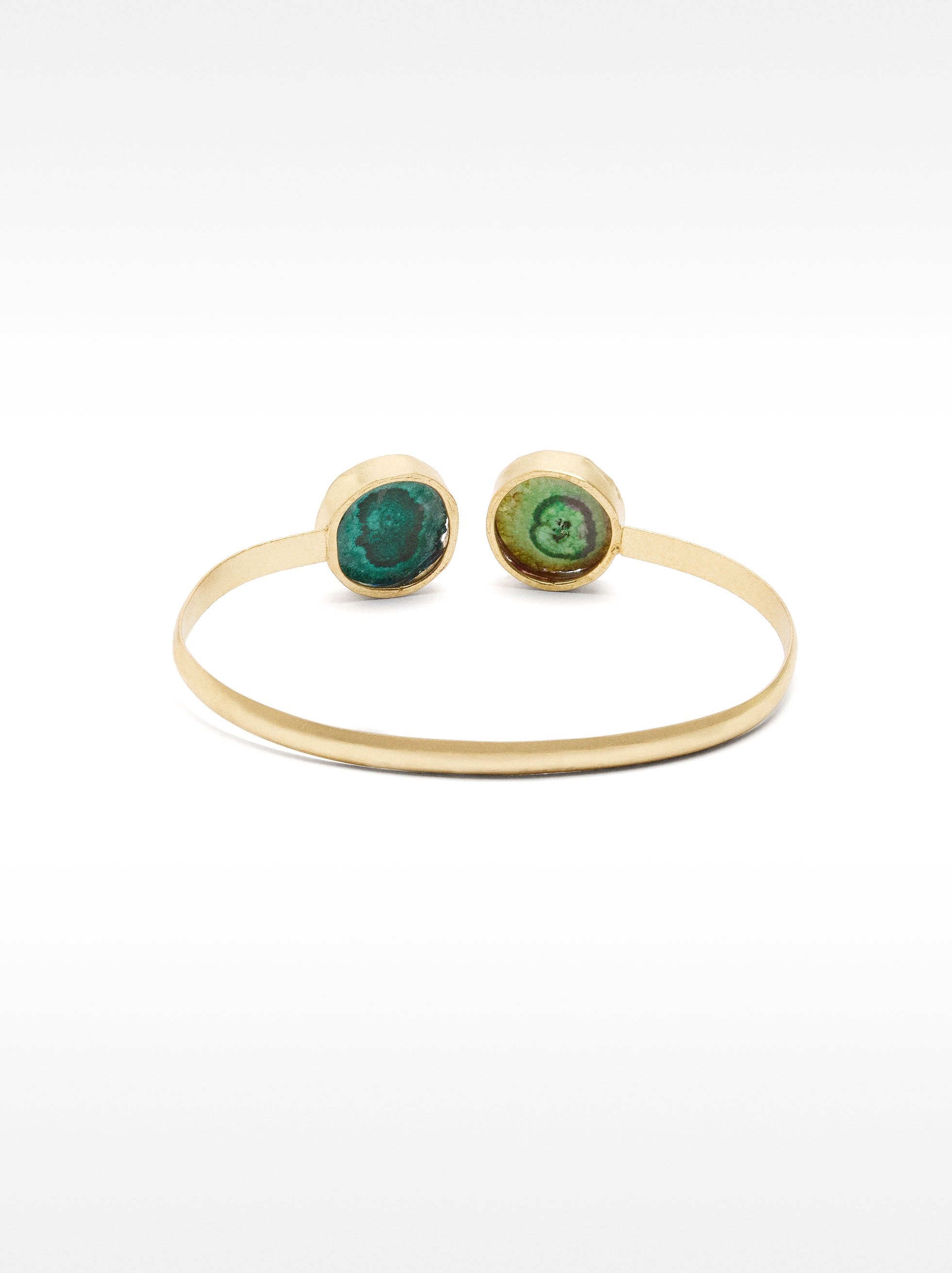 Pulsera De Brass Con Piedras