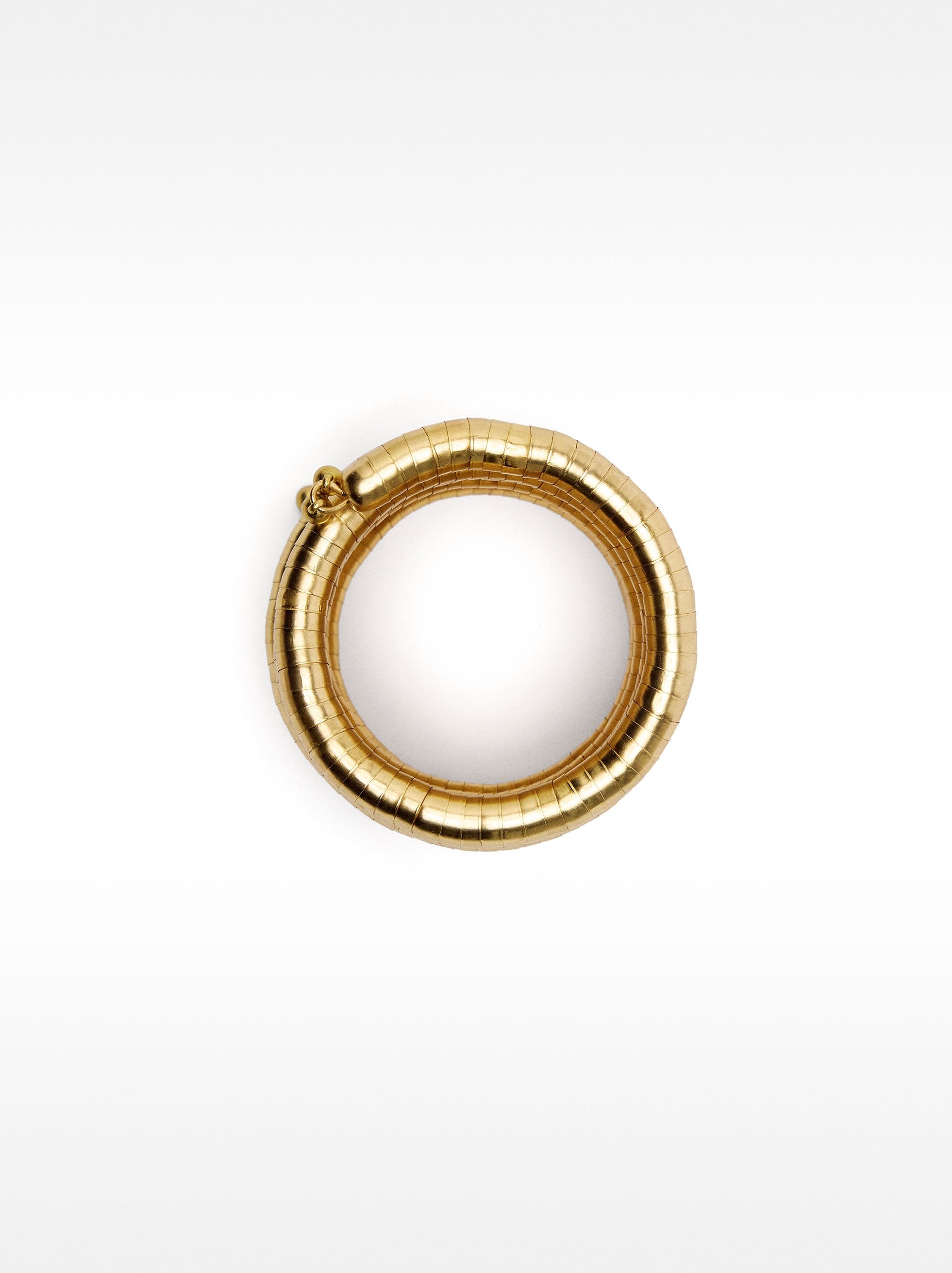 Pulsera Ancha De Espiral Cadena De Serpiente