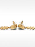 Pendientes De Brass Con Piedra