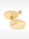 Pendientes De Brass Geométricos