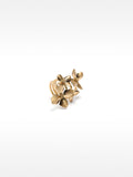Anillo Espiral Con Flores