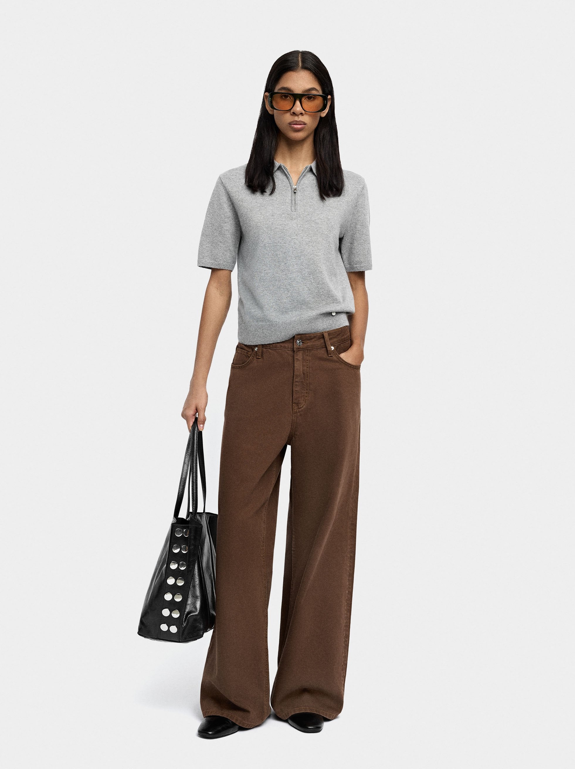 Jersey De Punto De Manga Corta