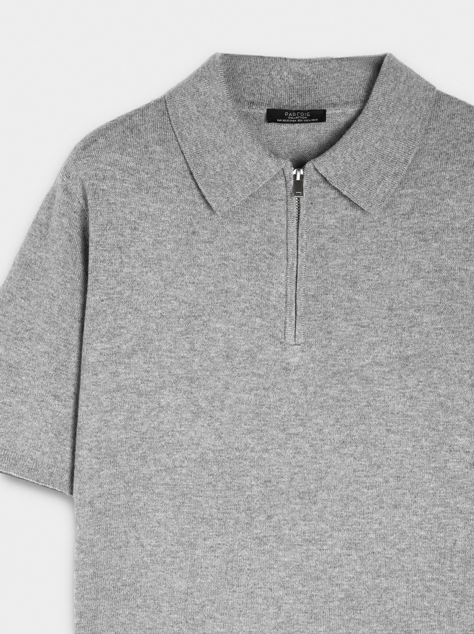 Jersey De Punto De Manga Corta