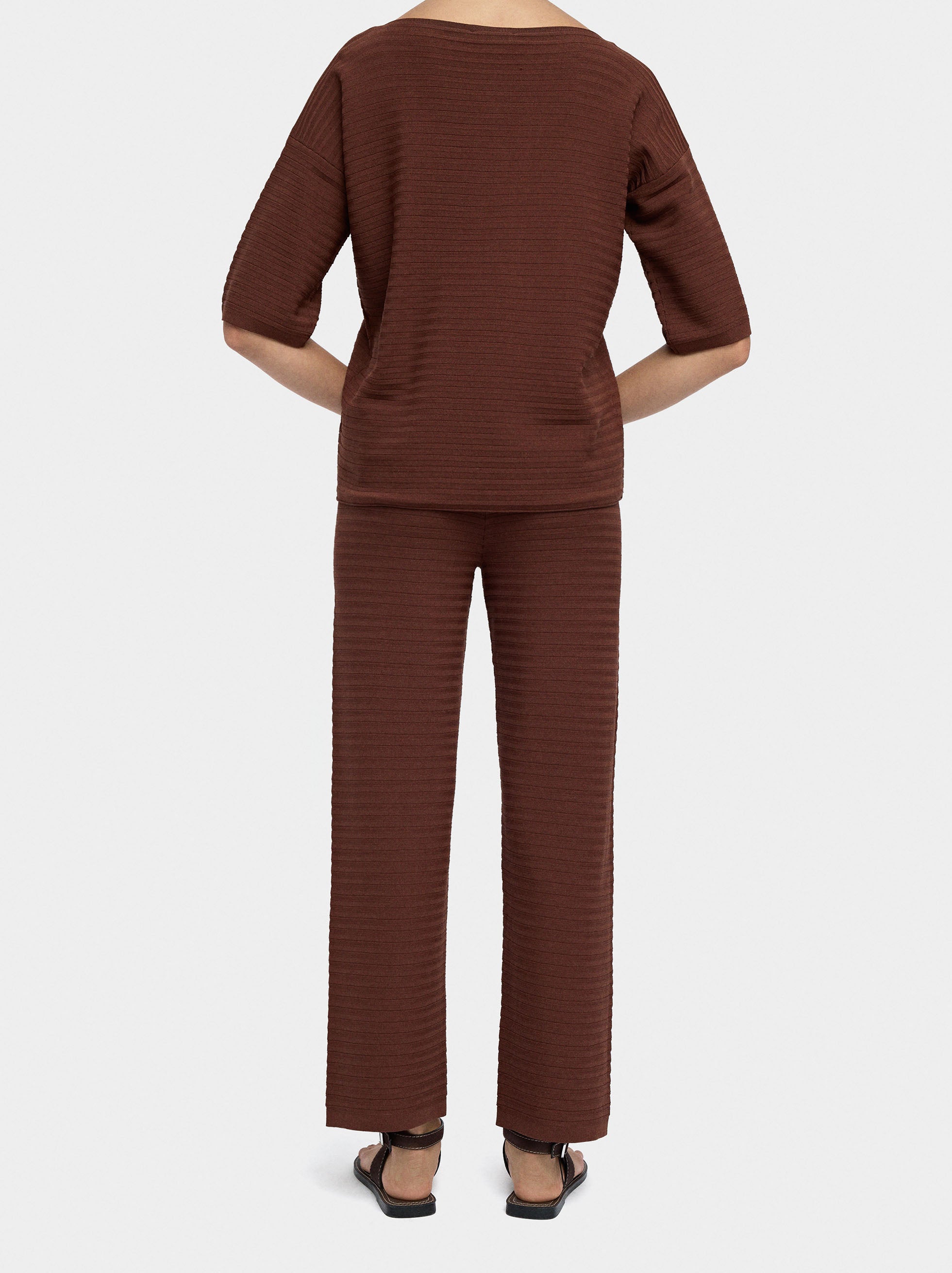 Jersey De Punto De Manga Corta