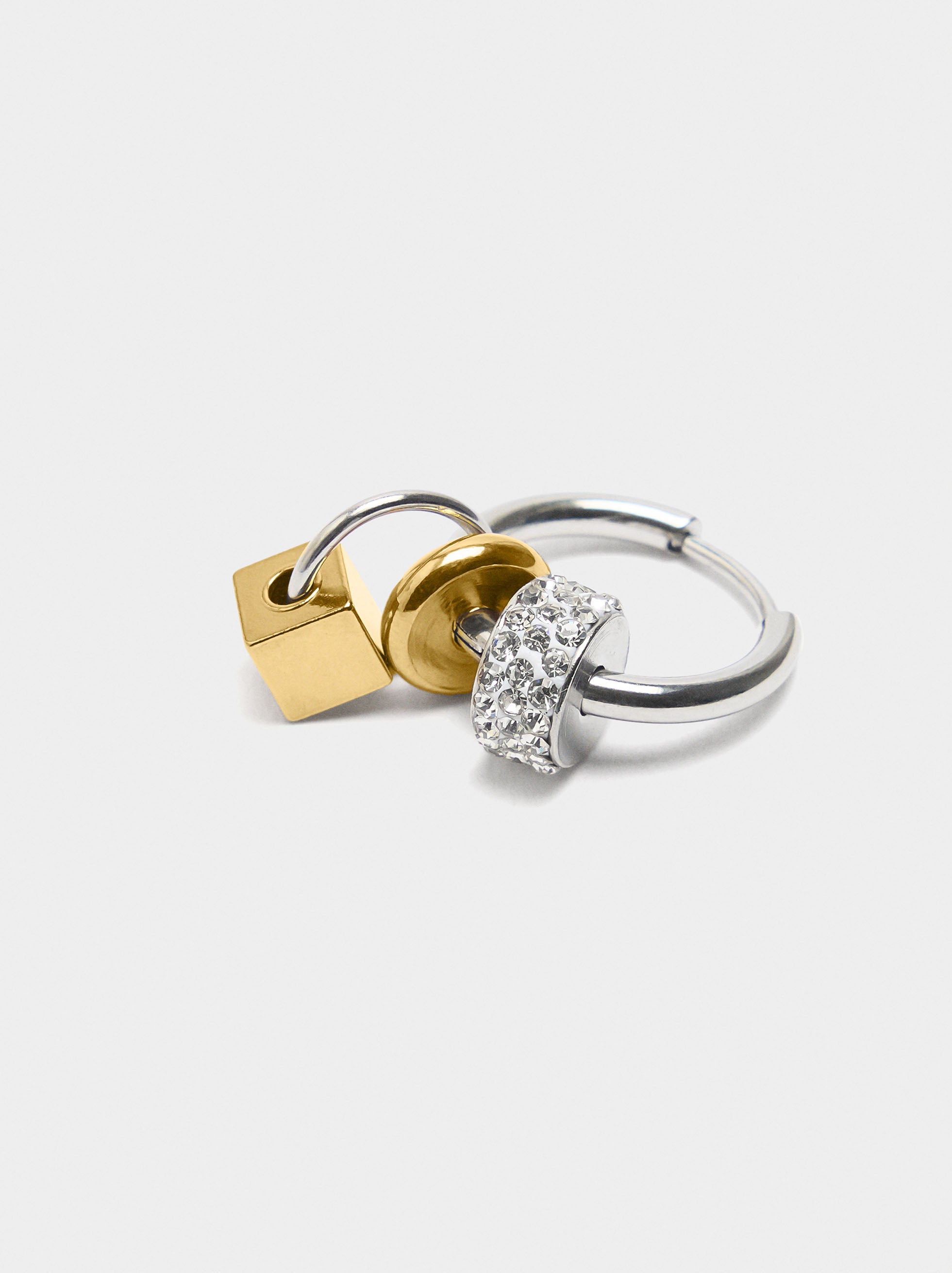 Aro Individual De Cristales - Acero Inoxidable