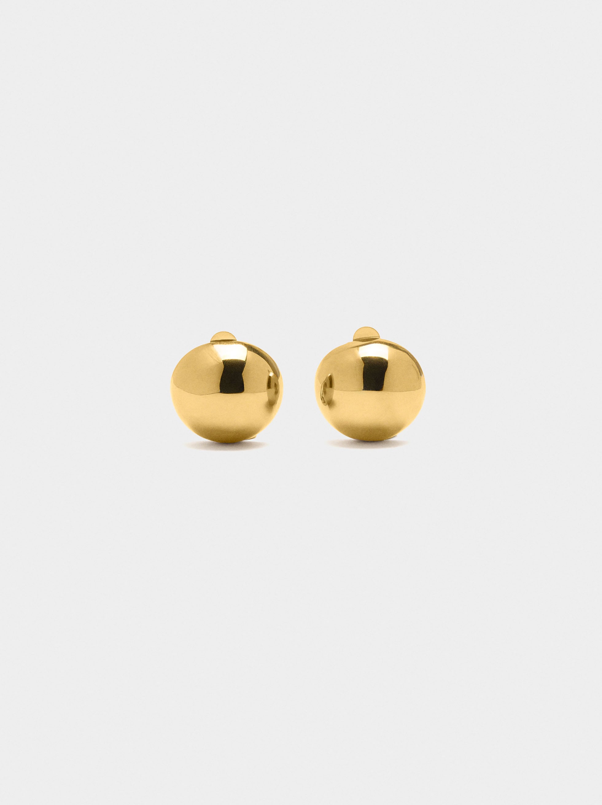 Pendientes Esfera - Acero Inoxidable