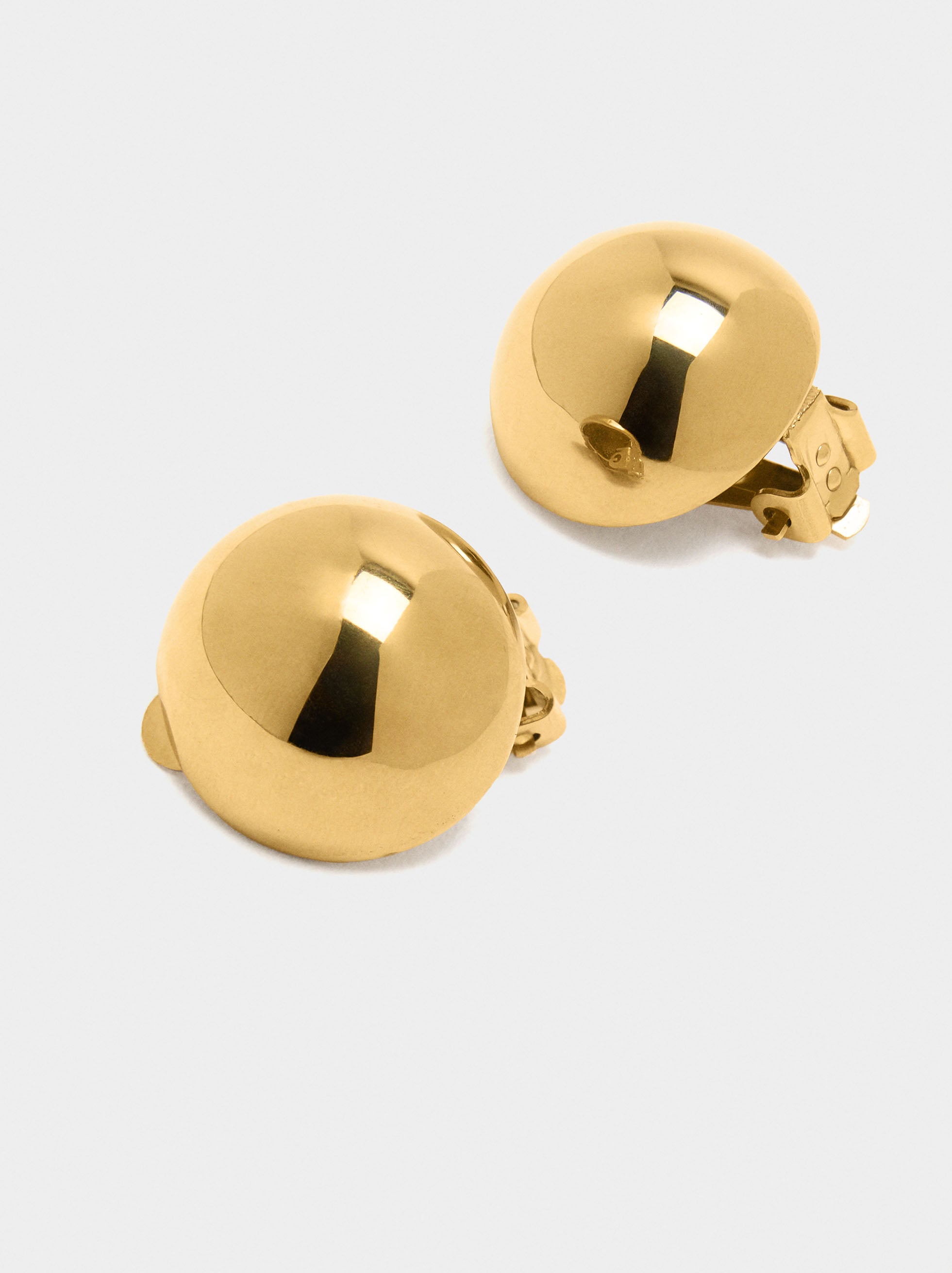 Pendientes Esfera - Acero Inoxidable