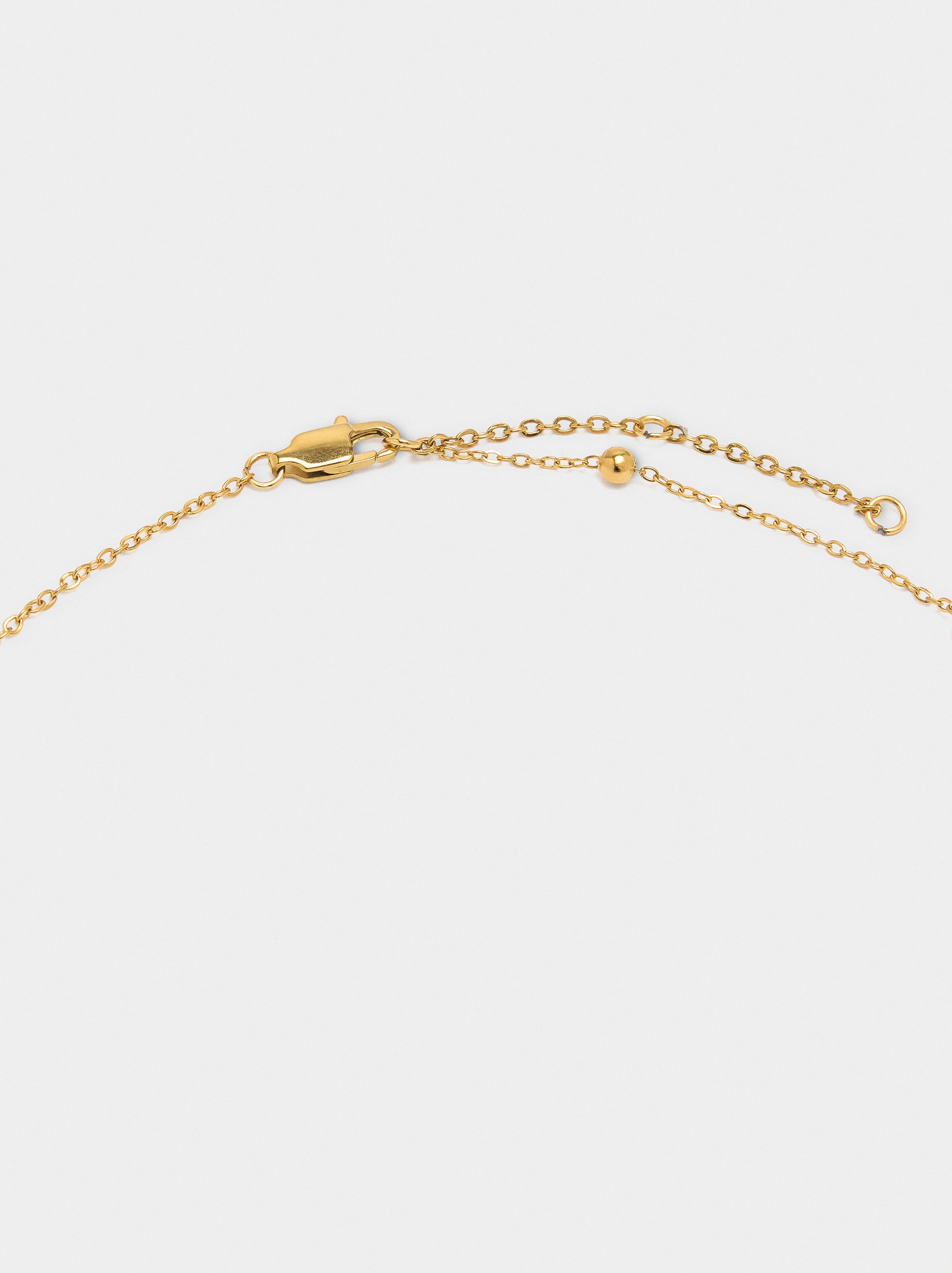 Collar Largo Con Perlas De Agua Dulce - Acero Inoxidable