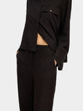 Camisa Fluida Con Efecto Arrugado