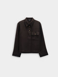 Camisa Fluida Con Efecto Arrugado