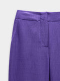 Pantalón Fluido Con Efecto Arrugado