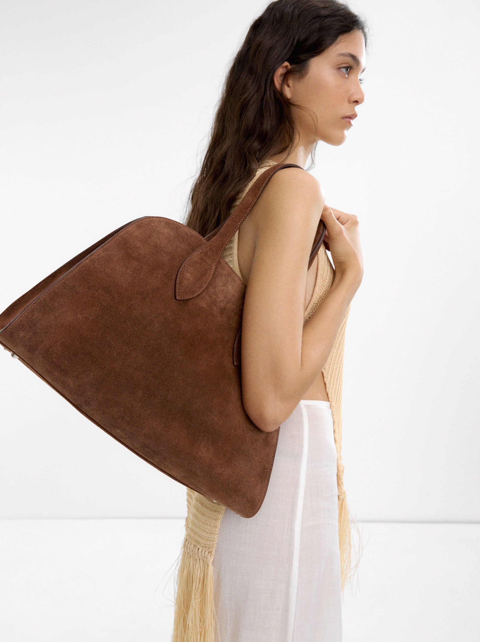 Bolso Tote De Piel