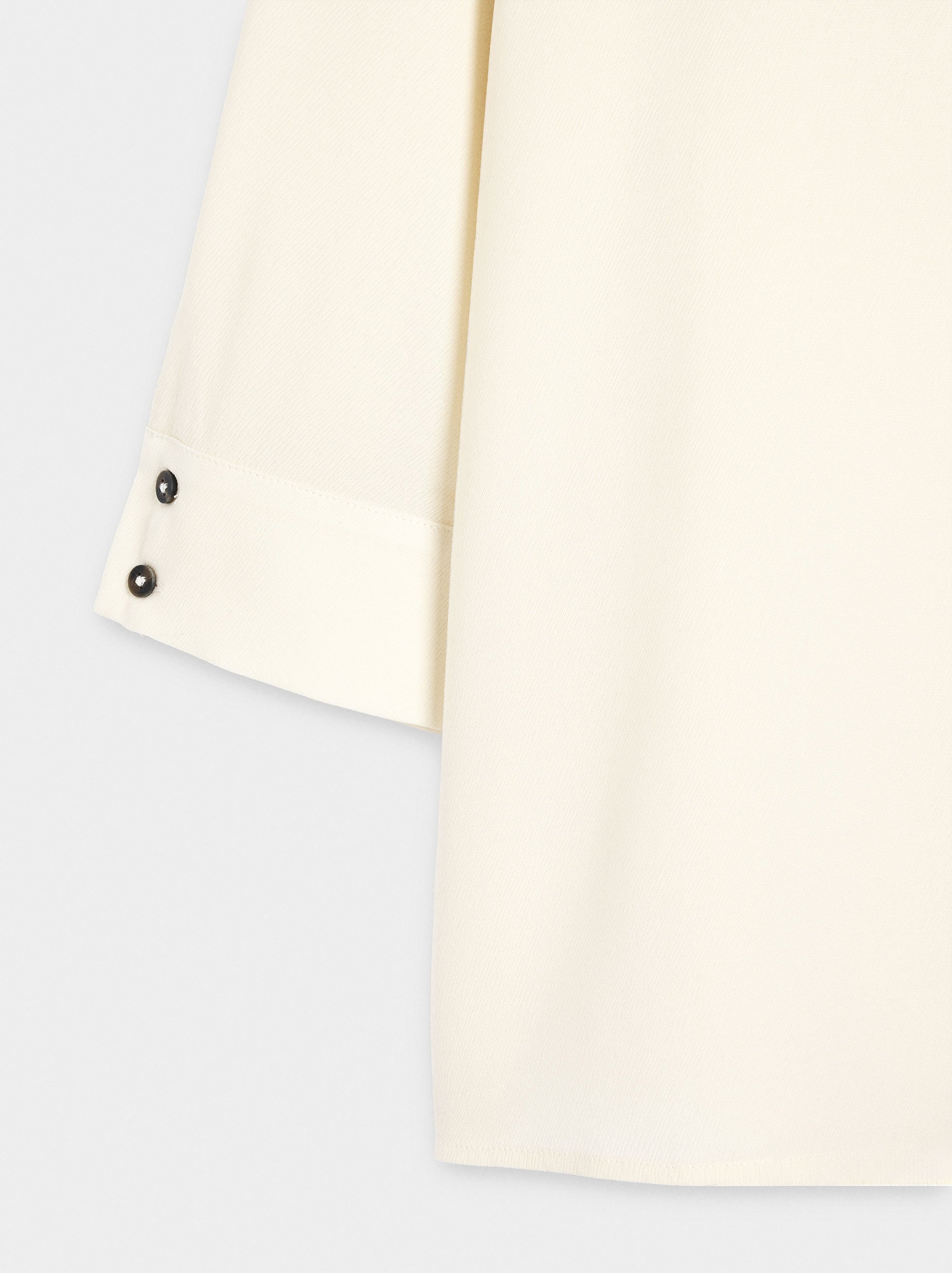 Camisa De Lyocell Con Botones Dobles